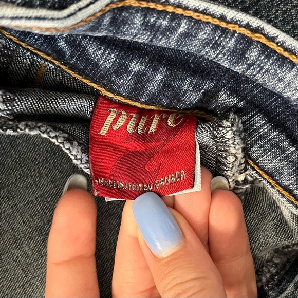Vintage 7 Pure Low Rise Flare Jeans - Picture 7 of 8
